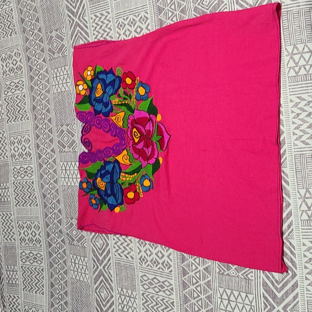 Authentic mexican hand made shirt sleeveless